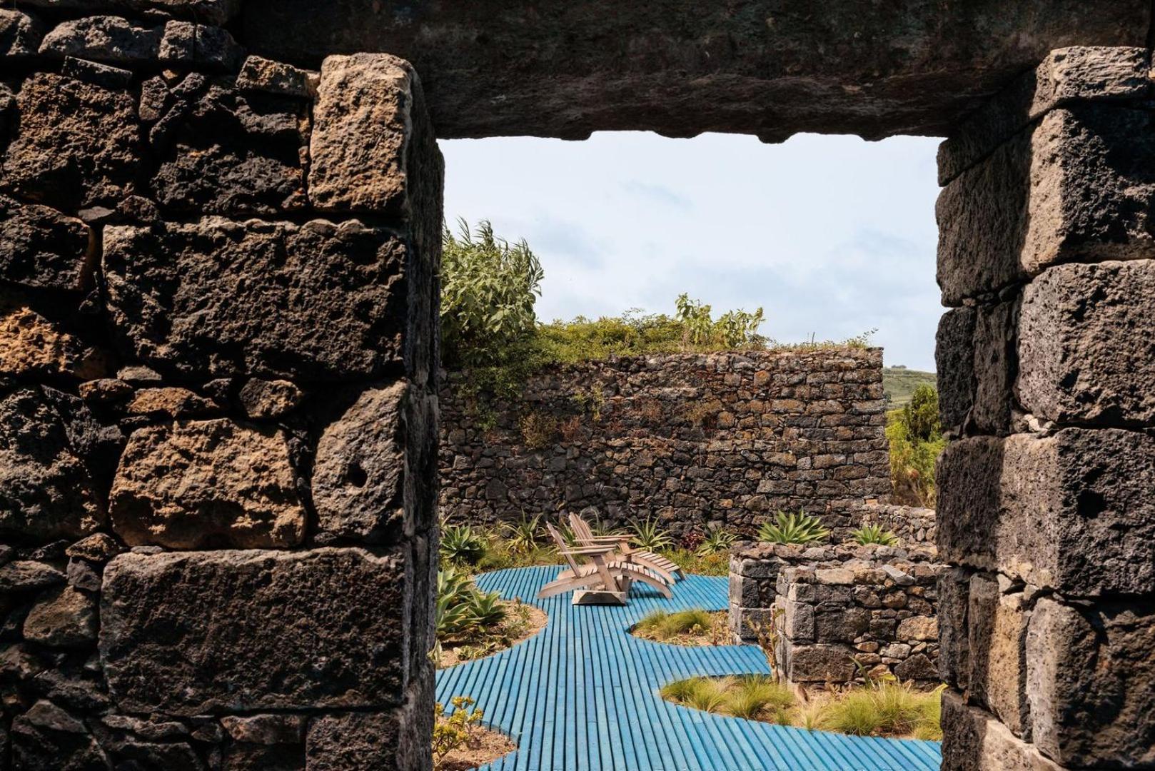 The Blue House Azores Capelas Exterior photo